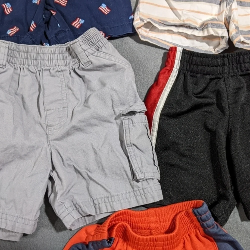Boys shorts bundle 24 months 2t Nike jumping beans garanimals‎